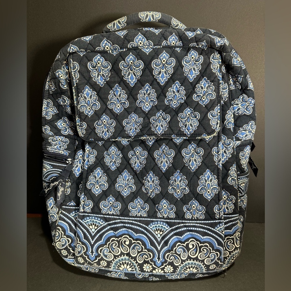 Vera Bradley Calypso blue back to school backpack